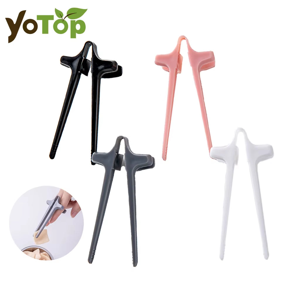 1Pc Finger Chopsticks Game Player Snack Chopstick Holder Plastic Game Finger Cover Game Controller Training Learning Chopsticks